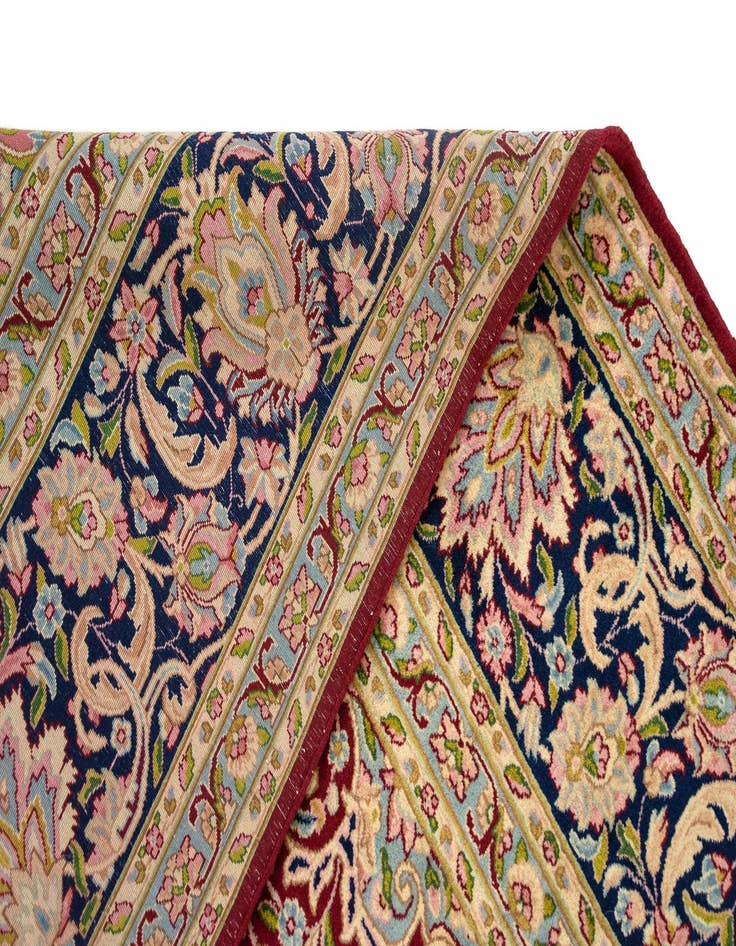 Detail image of  10' 1 x 13' 1  Hand Knotted Kerman Persian Rug