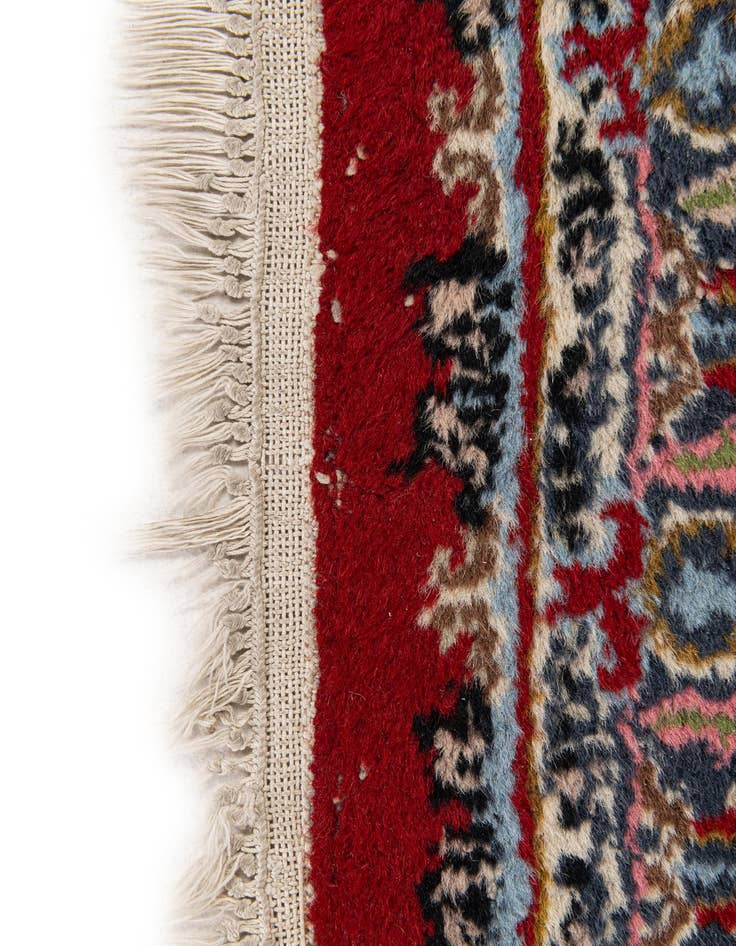 Detail image of  2' 11 x 5' 5  Hand Knotted Kerman Wool Rug