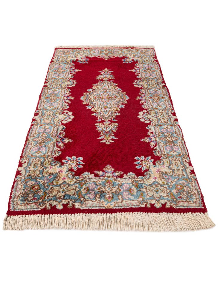 Detail image of  2' 5 x 4' 8  Hand Knotted Kerman Wool Rug