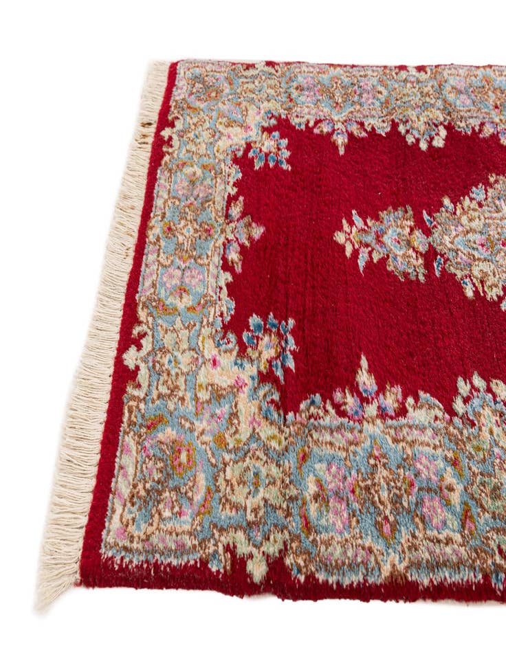 Detail image of  2' 5 x 4' 8  Hand Knotted Kerman Wool Rug