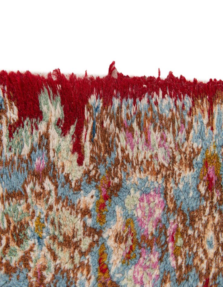 Detail image of  2' 6 x 4' 9  Hand Knotted Kerman Oriental Wool Rug