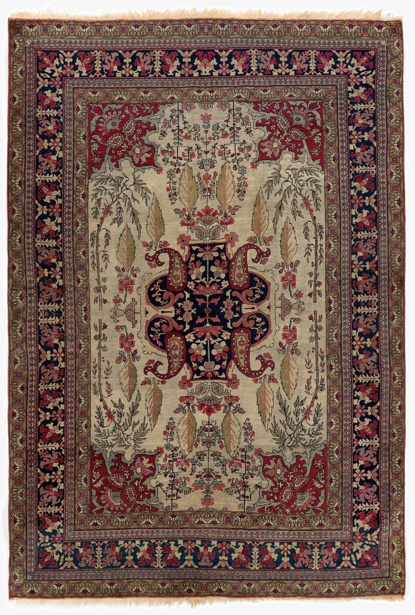  4' 9 x 6' 11 Kerman Rug