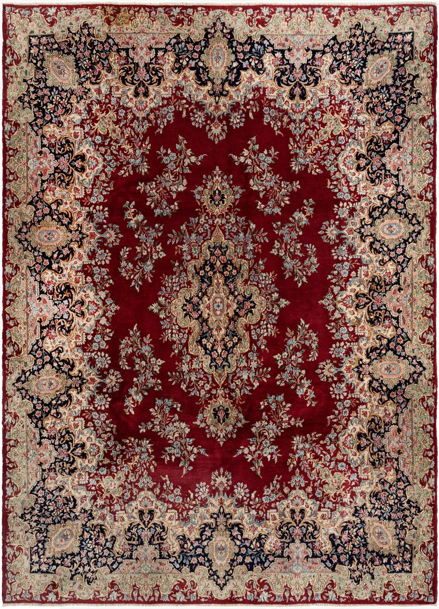  8' 4 x 11' 6 Kerman Wool Rug
