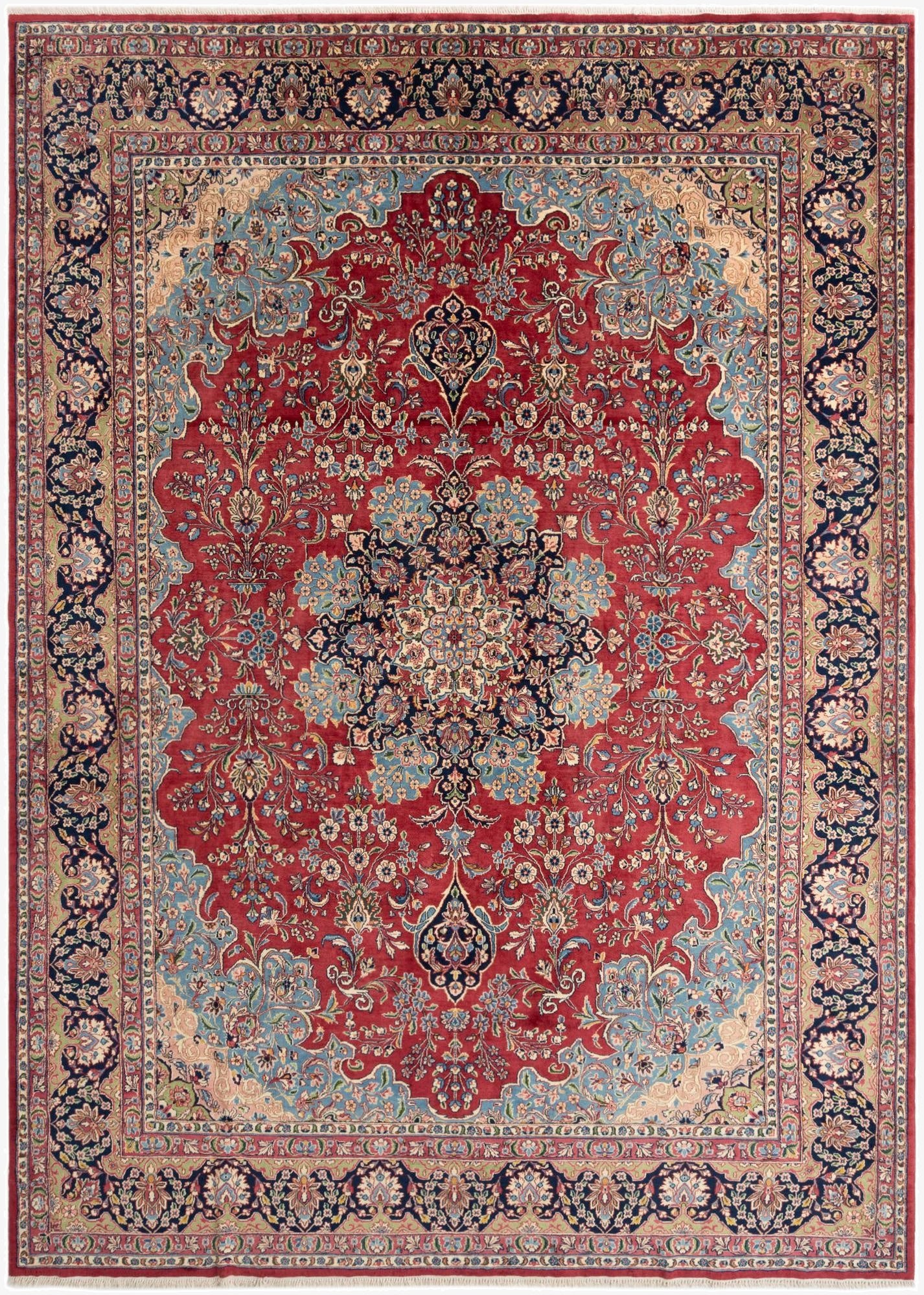  9' 7 x 13' 1 Kerman Rug
