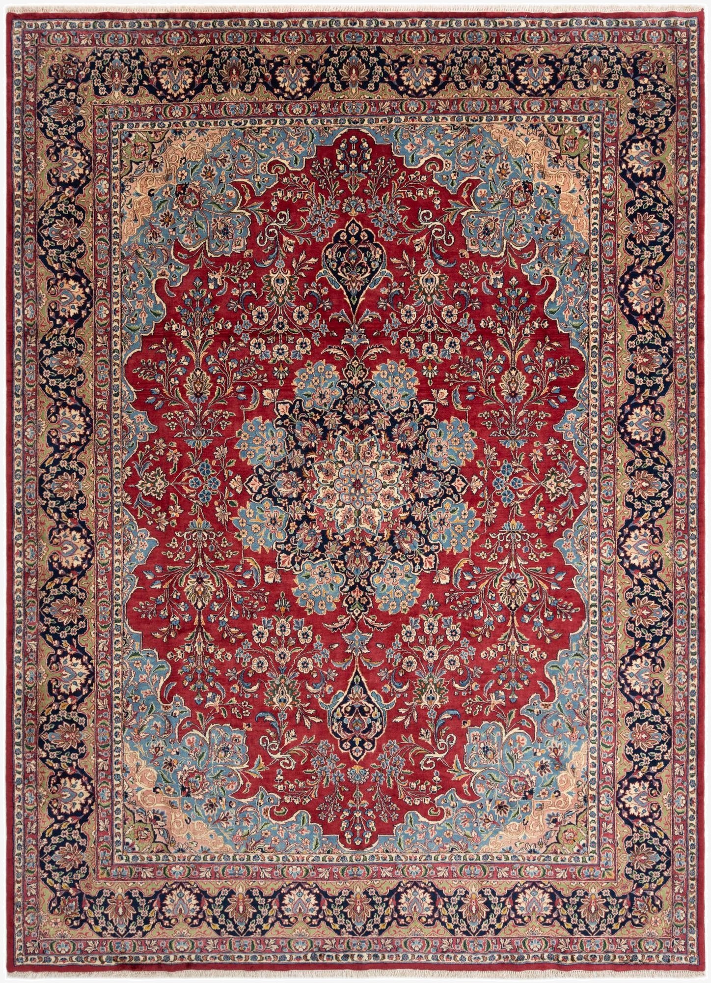  9' 7 x 13' 1 Kerman Rug