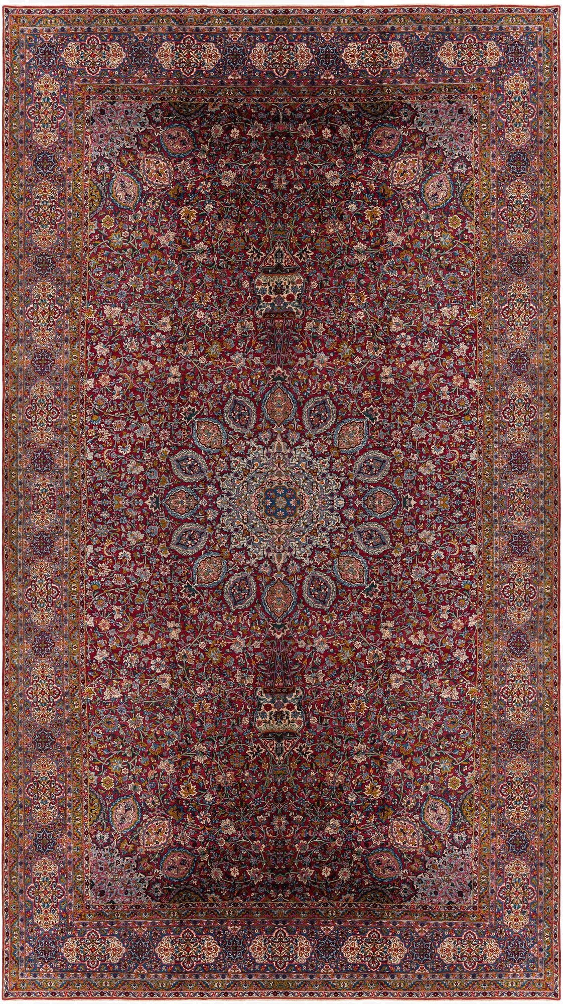  13' 6 x 24' 3 Kerman Rug