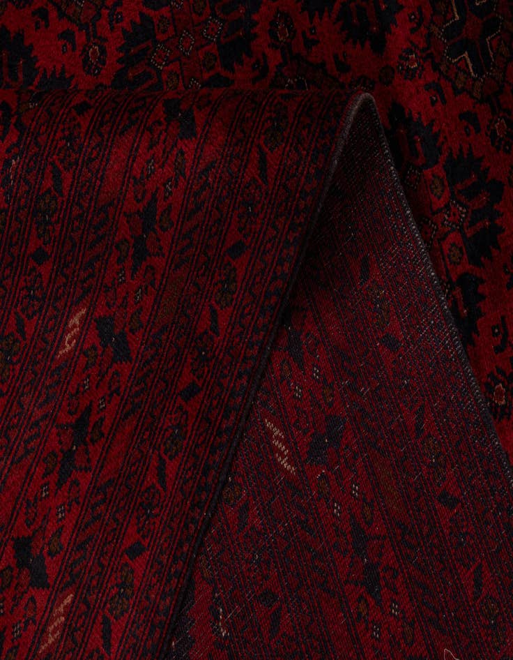 Detail image of  6' 4 x 9' 7  Hand Knotted Khal Mohammadi Wool Rug