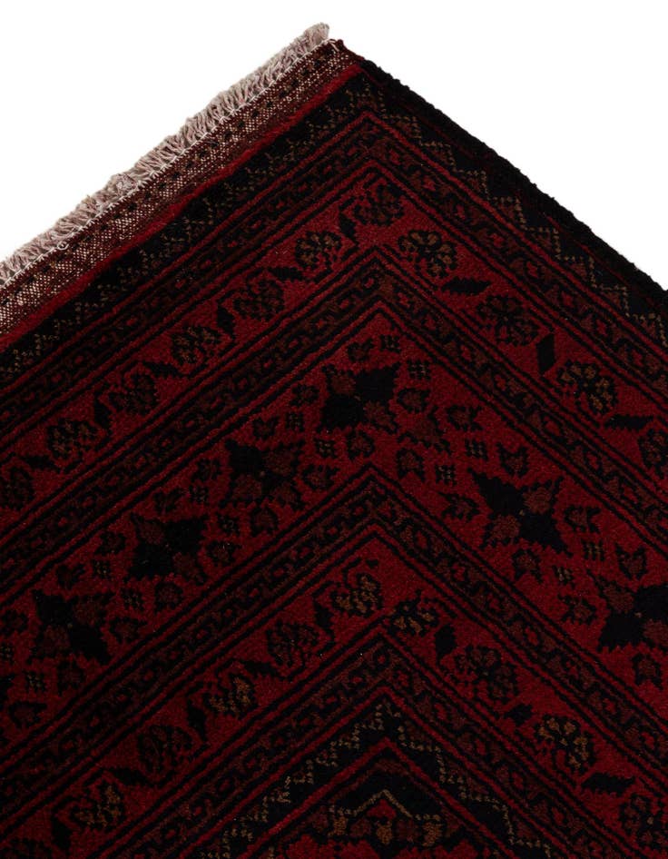 Detail image of  6' 7 x 9' 11  Hand Knotted Khal Mohammadi Wool Rug