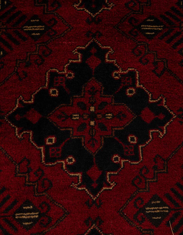 Detail image of  6' 6 x 9' 10  Hand Knotted Khal Mohammadi Wool Rug