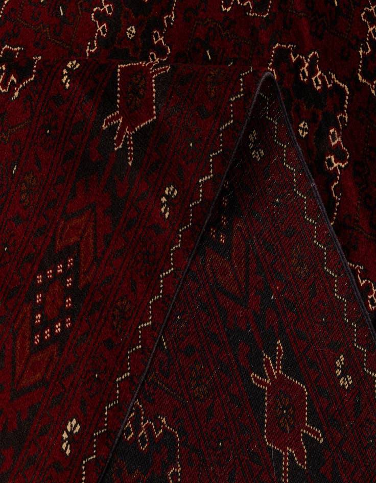 Detail image of  6' 6 x 9' 5  Hand Knotted Khal Mohammadi Wool Rug
