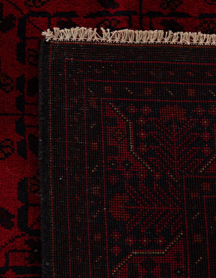 Detail image of  6' 4 x 9' 9  Hand Knotted Khal Mohammadi Wool Rug