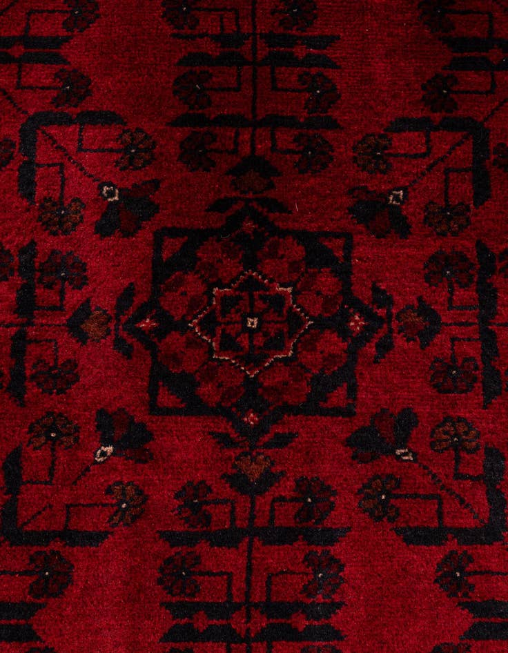 Detail image of  6' 7 x 9' 6 Khal Mohammadi Wool Rug