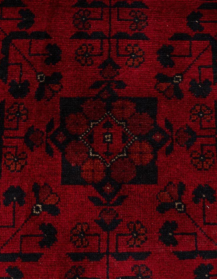 Detail image of  6' 7 x 9' 9  Hand Knotted Khal Mohammadi Wool Rug