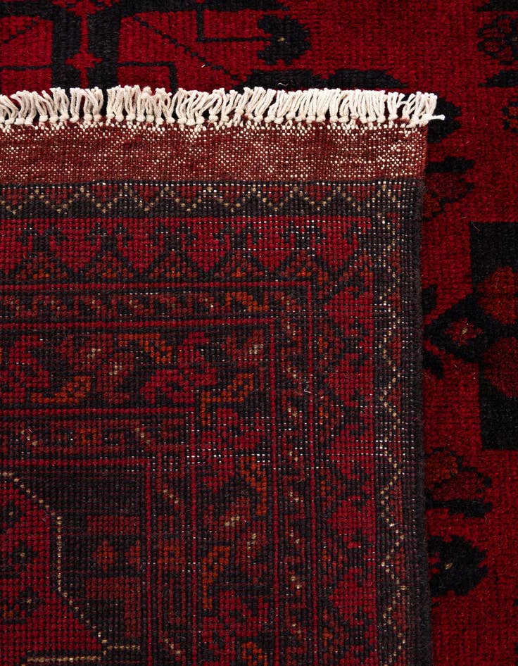 Detail image of  6' 7 x 9' 9  Hand Knotted Khal Mohammadi Wool Rug