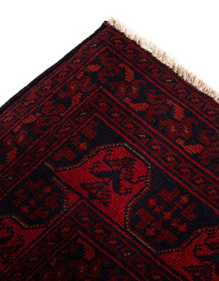 Detail image of  6' 8 x 9' 7  Hand Knotted Khal Mohammadi Wool Rug