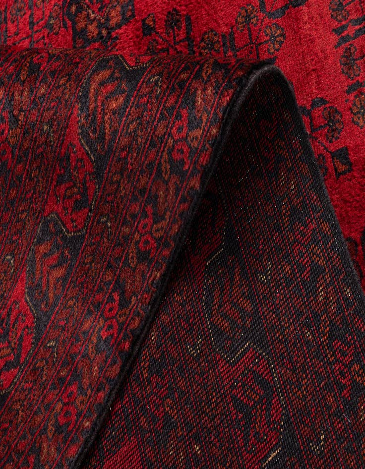 Detail image of  6' 7 x 9' 8  Hand Knotted Khal Mohammadi Wool Rug