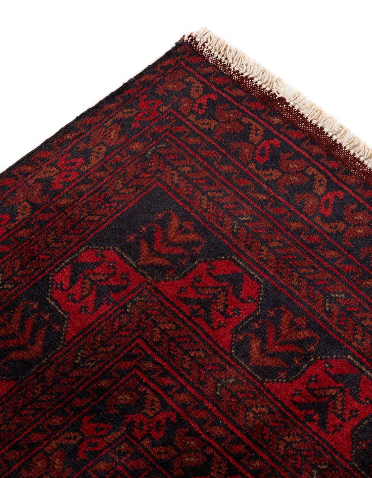 Detail image of  6' 7 x 9' 8  Hand Knotted Khal Mohammadi Wool Rug