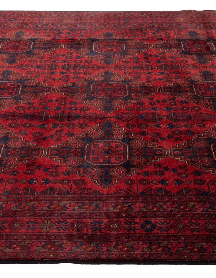 Detail image of  6' 7 x 9' 8  Hand Knotted Khal Mohammadi Wool Rug