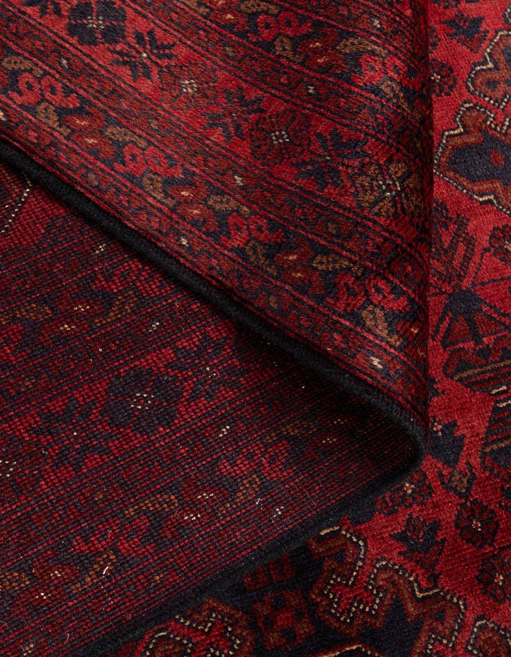 Detail image of  6' 7 x 9' 8  Hand Knotted Khal Mohammadi Wool Rug