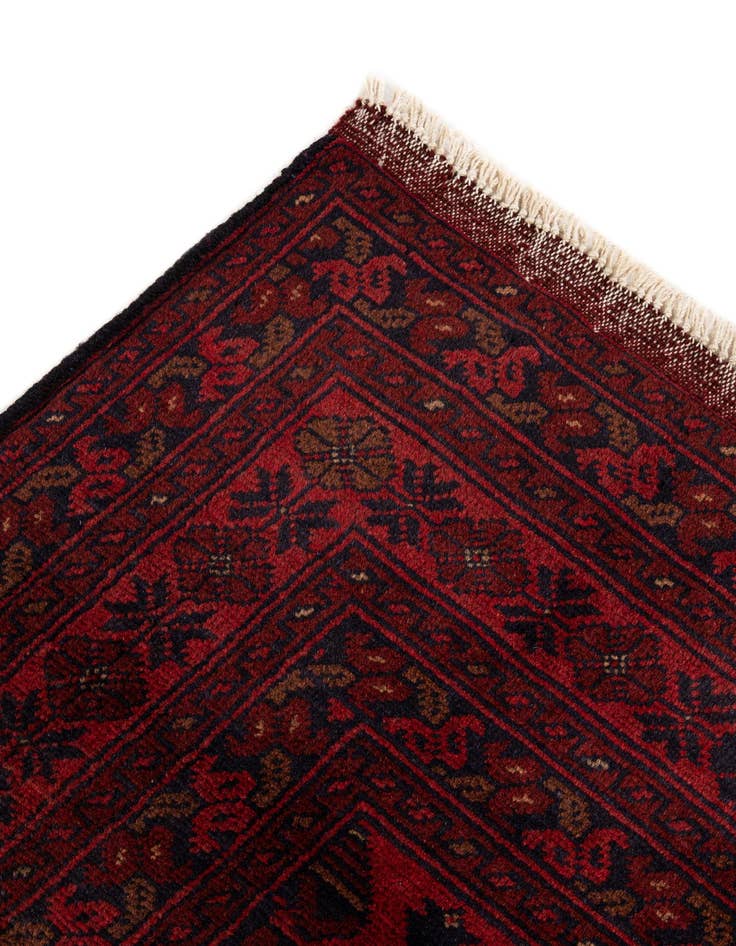 Detail image of  6' 7 x 9' 8  Hand Knotted Khal Mohammadi Wool Rug