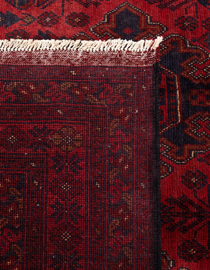 Detail image of  6' 7 x 9' 8  Hand Knotted Khal Mohammadi Wool Rug