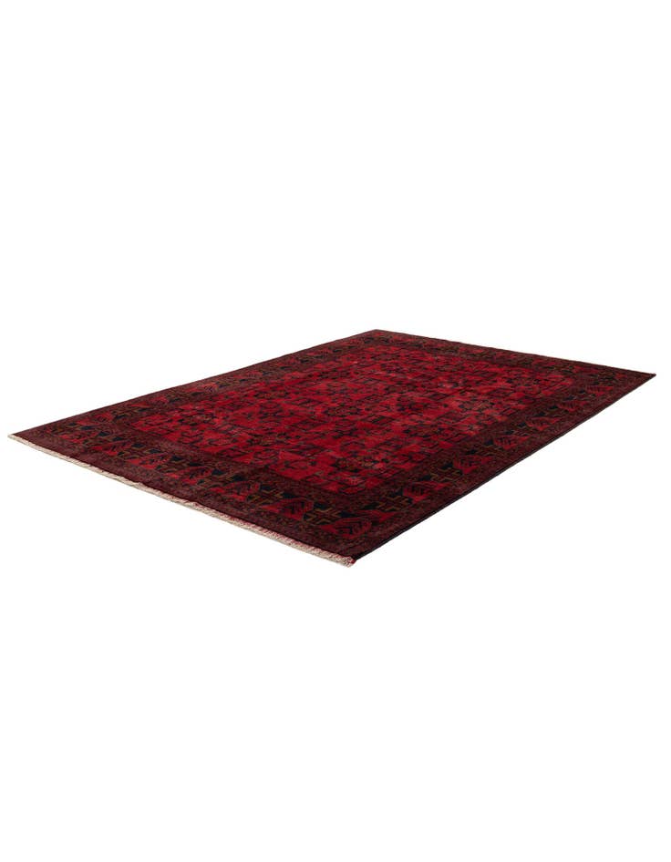 Detail image of  6' 7 x 9' 4  Hand Knotted Khal Mohammadi Wool Rug