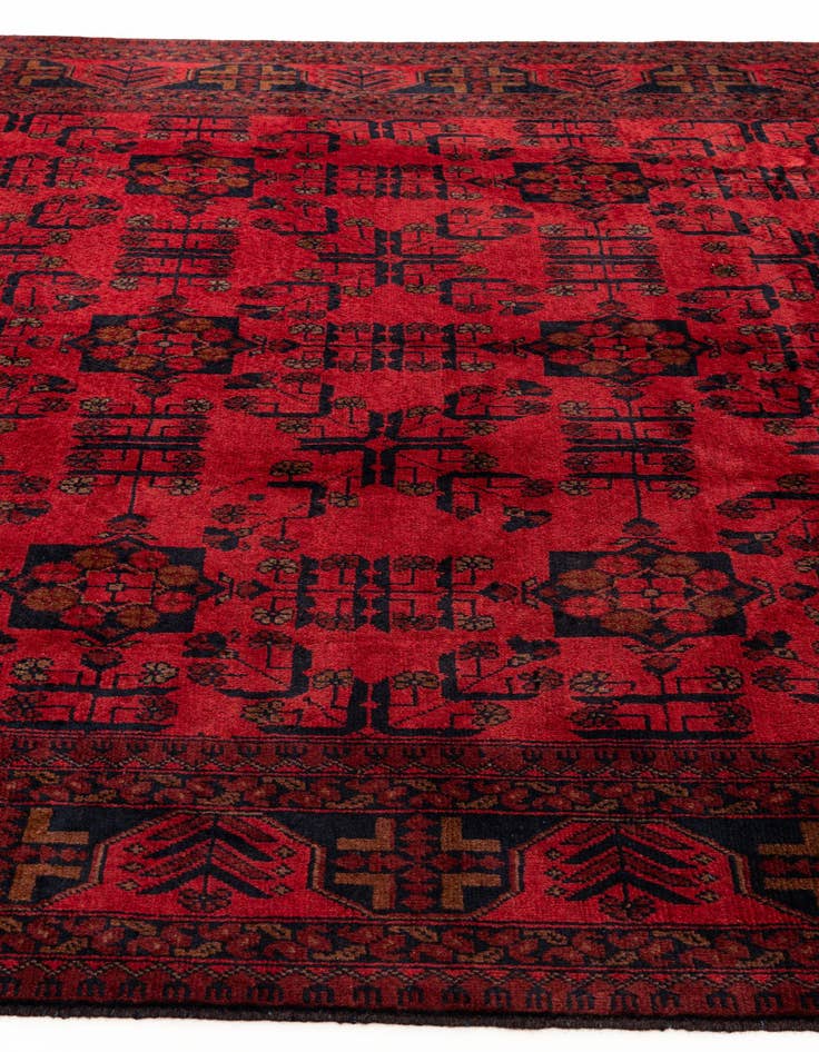 Detail image of  6' 7 x 9' 4  Hand Knotted Khal Mohammadi Wool Rug
