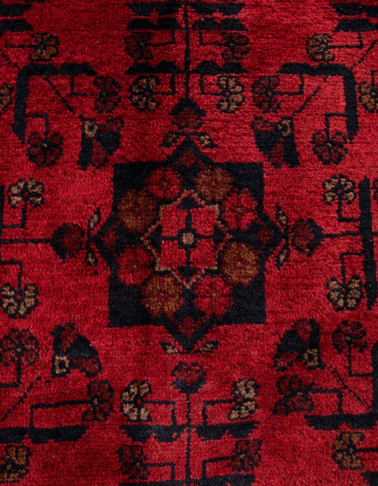 Detail image of  6' 7 x 9' 4  Hand Knotted Khal Mohammadi Wool Rug