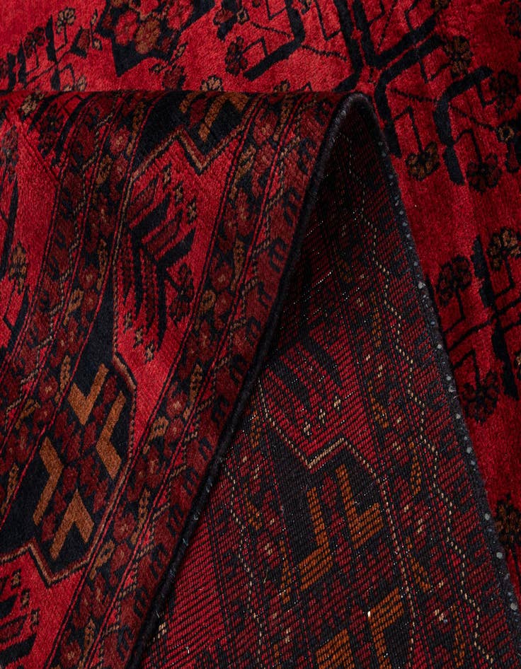 Detail image of  6' 7 x 9' 4  Hand Knotted Khal Mohammadi Wool Rug