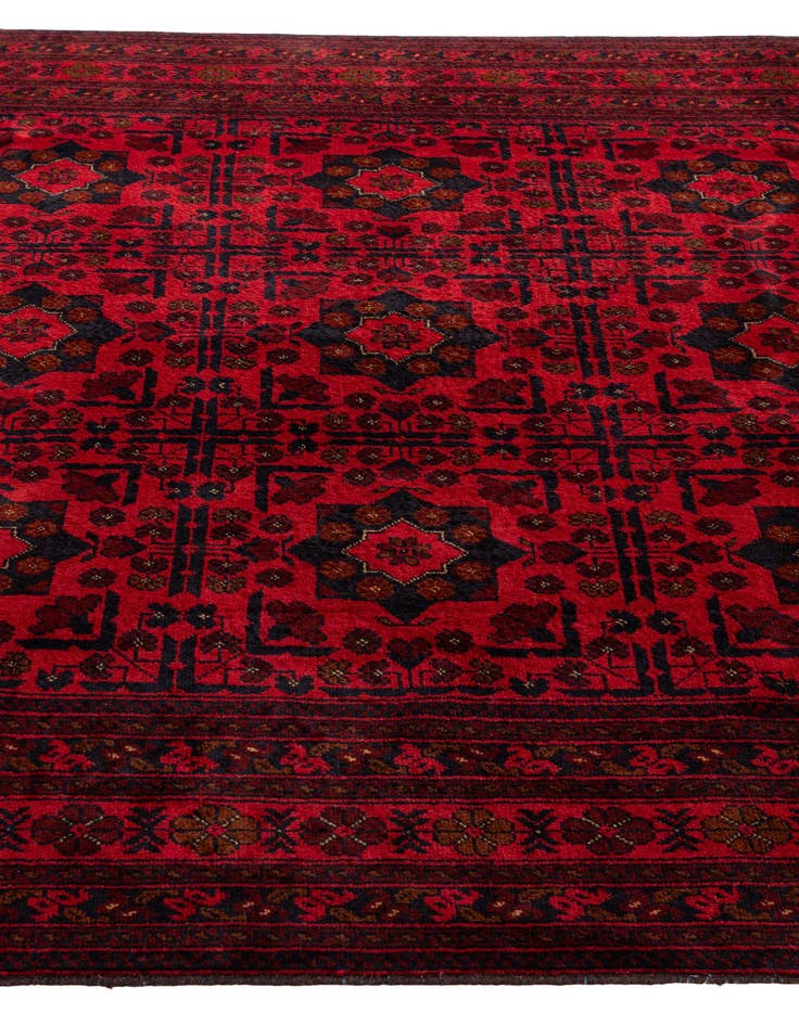 Detail image of  6' 6 x 9' 8  Hand Knotted Khal Mohammadi Wool Rug