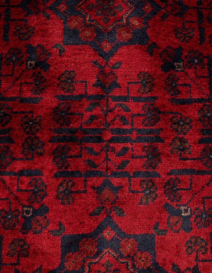 Detail image of  6' 7 x 9' 7  Hand Knotted Khal Mohammadi Wool Rug