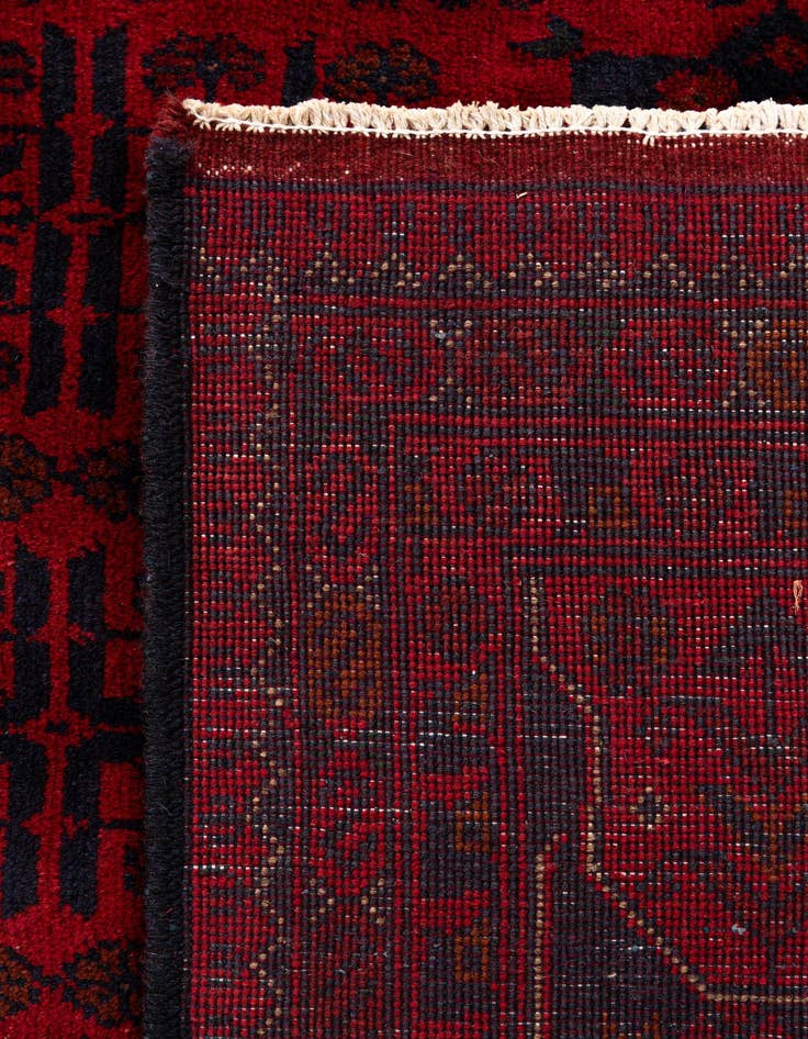 Detail image of  6' 7 x 9' 7  Hand Knotted Khal Mohammadi Wool Rug