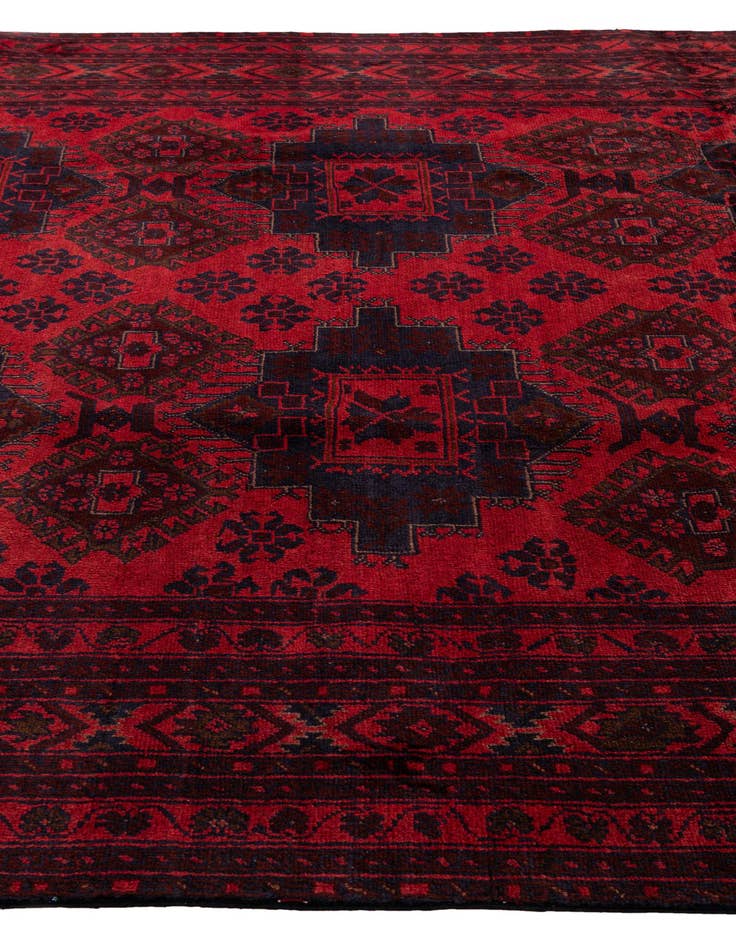 Detail image of  6' 8 x 9' 6  Hand Knotted Khal Mohammadi Wool Rug