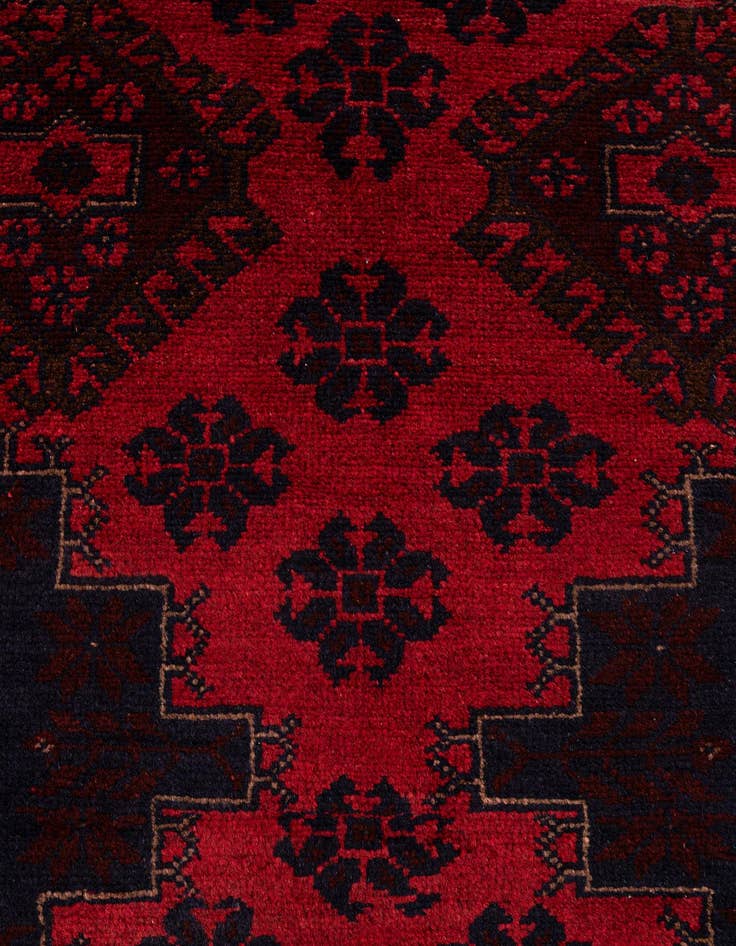 Detail image of  6' 8 x 9' 6  Hand Knotted Khal Mohammadi Wool Rug