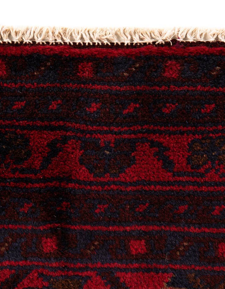 Detail image of  6' 8 x 9' 6  Hand Knotted Khal Mohammadi Wool Rug