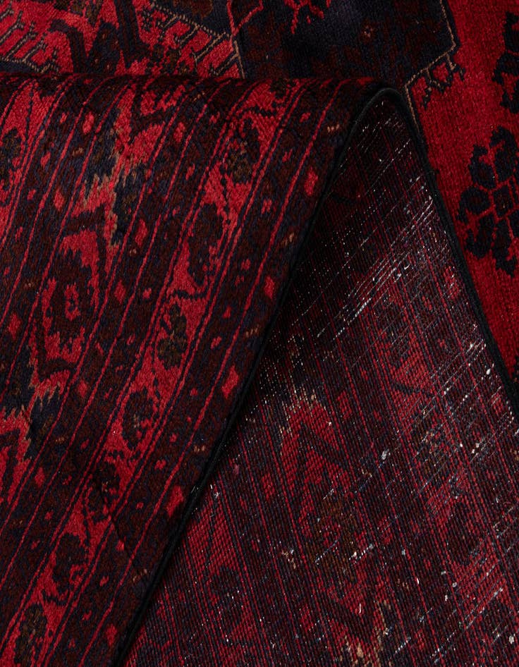 Detail image of  6' 8 x 9' 6  Hand Knotted Khal Mohammadi Wool Rug