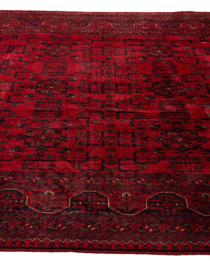 Detail image of  6' 8 x 9' 5  Hand Knotted Khal Mohammadi Wool Rug
