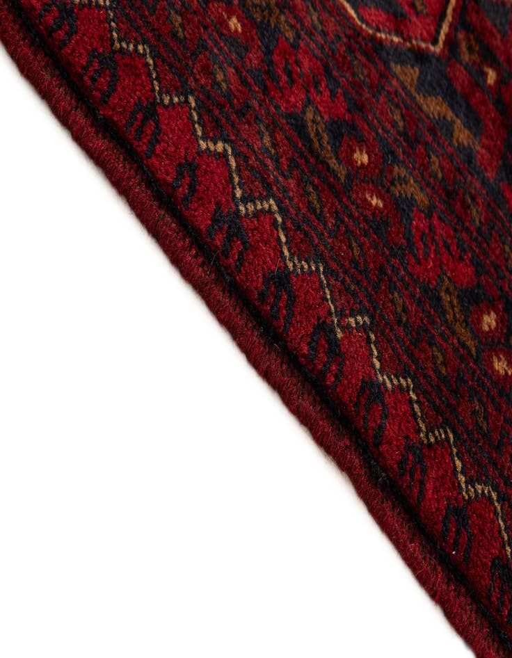 Detail image of  6' 8 x 9' 5  Hand Knotted Khal Mohammadi Wool Rug