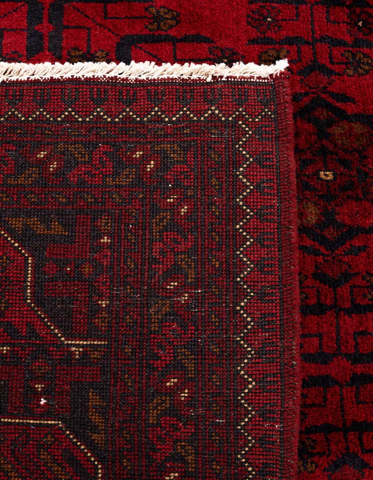 Detail image of  6' 8 x 9' 5  Hand Knotted Khal Mohammadi Wool Rug