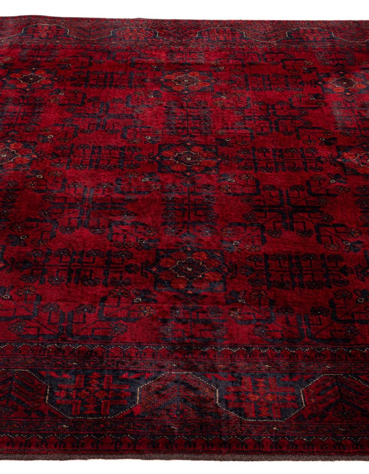 Detail image of  6' 6 x 9' 7  Hand Knotted Khal Mohammadi Wool Rug