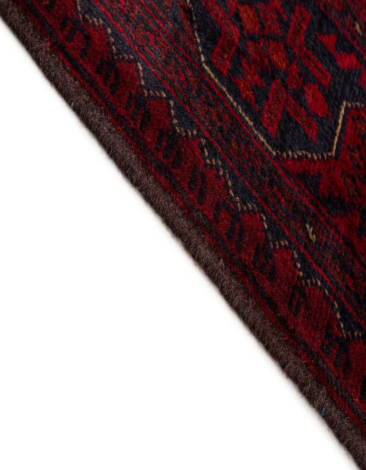 Detail image of  6' 6 x 9' 7  Hand Knotted Khal Mohammadi Wool Rug