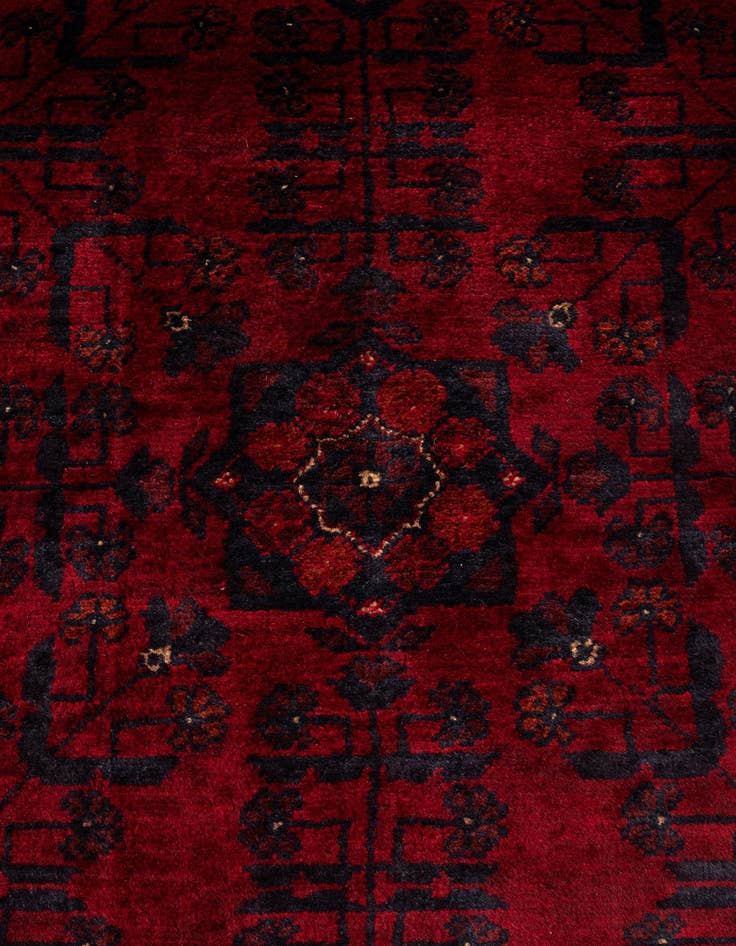 Detail image of  6' 6 x 9' 7  Hand Knotted Khal Mohammadi Wool Rug