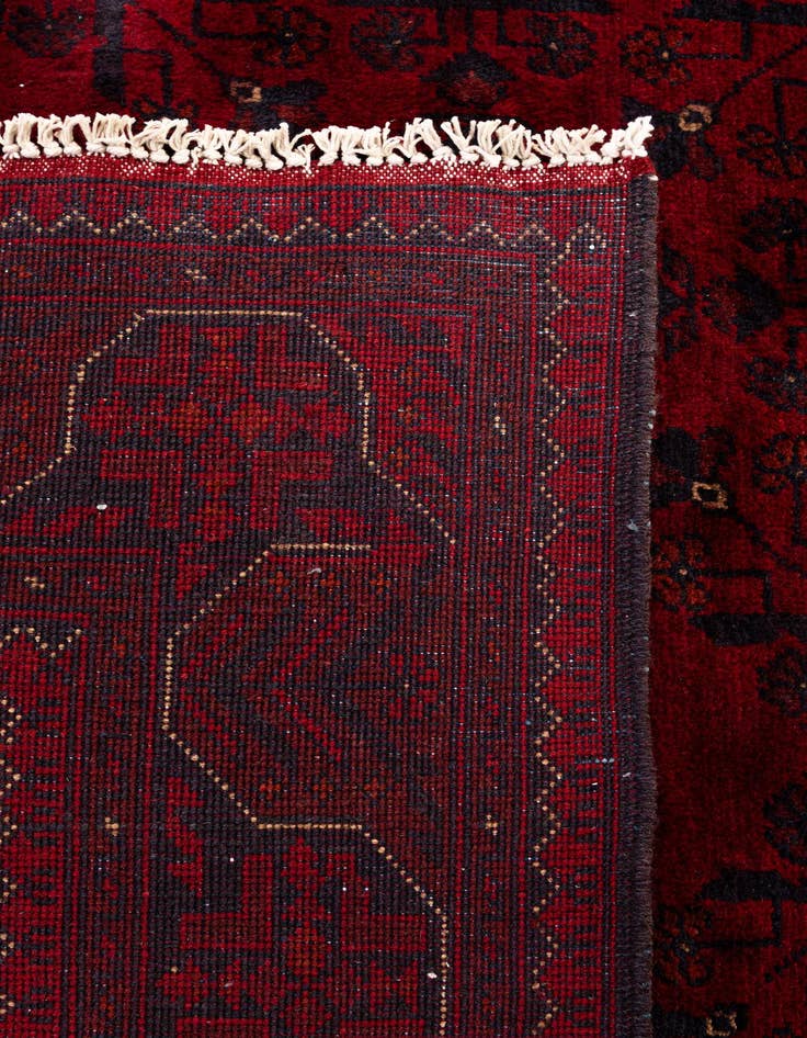Detail image of  6' 6 x 9' 7  Hand Knotted Khal Mohammadi Wool Rug
