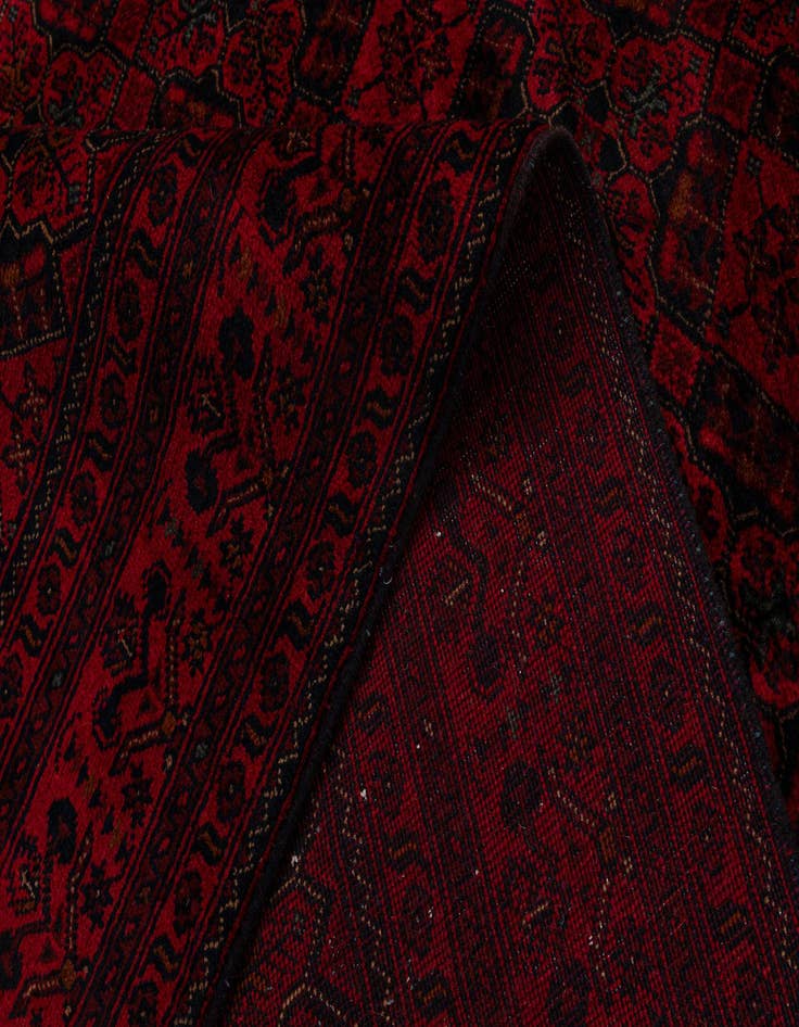 Detail image of  6' 7 x 9' 9  Hand Knotted Khal Mohammadi Wool Rug