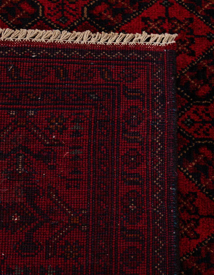 Detail image of  6' 7 x 9' 9  Hand Knotted Khal Mohammadi Wool Rug