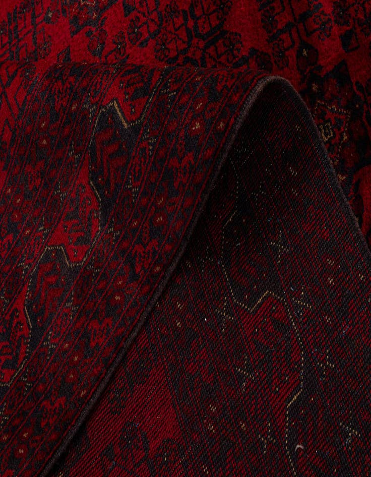 Detail image of  6' 7 x 9' 8  Hand Knotted Khal Mohammadi Wool Rug