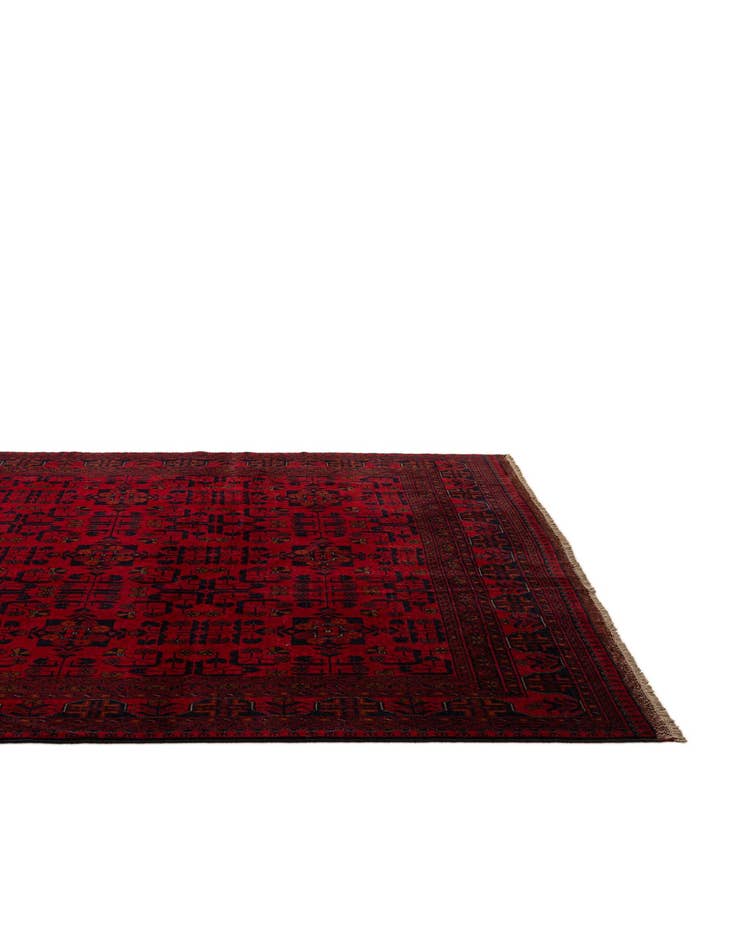 Detail image of  6' 8 x 9' 7  Hand Knotted Khal Mohammadi Wool Rug