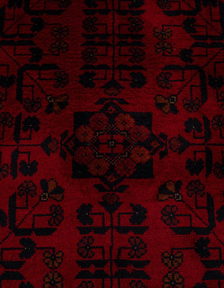 Detail image of  6' 8 x 9' 7  Hand Knotted Khal Mohammadi Wool Rug