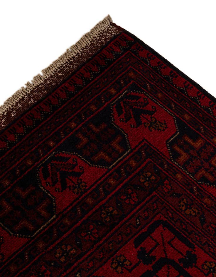 Detail image of  6' 8 x 9' 7  Hand Knotted Khal Mohammadi Wool Rug