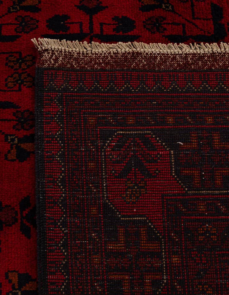 Detail image of  6' 8 x 9' 7  Hand Knotted Khal Mohammadi Wool Rug